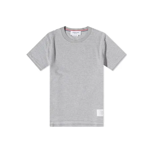 THOM BROWNE Светло-серые мужские T-рубашки
