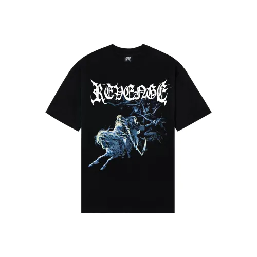 Revenge Черная Унисекс Футболка