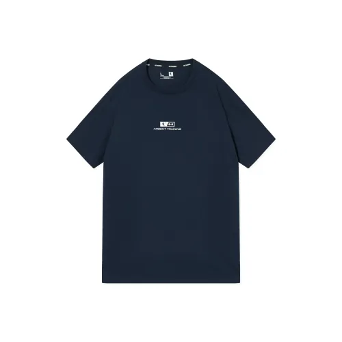 QIAODAN T-рубашка мужская цвет Нова-синий