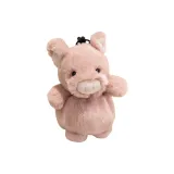 Коллекция сумок Bean с брелком - розовый, свинья