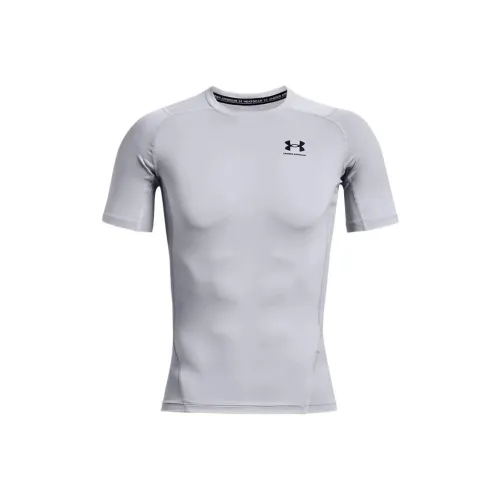 Under Armour Мужская футболка HeatGear® с короткими рукавами мужская серая