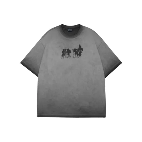 Guuka Короткий рукав T-рубашки Мужской Темно-серый