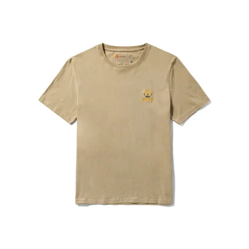 Timberland T-Shirt Мужская Лакрица Желтая