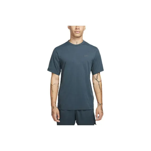 Nike Dri Fit UV HYVERSE T Рубашка Мужская Темно-зеленая