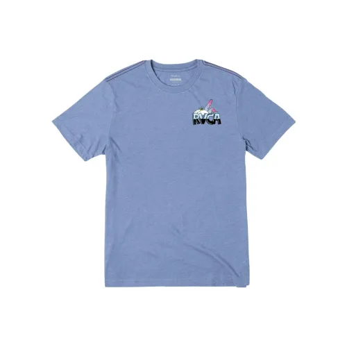 RVCA Синий Мужской T-Рубашки