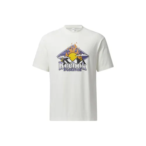 Reebok Белая Унисекс Футболка
