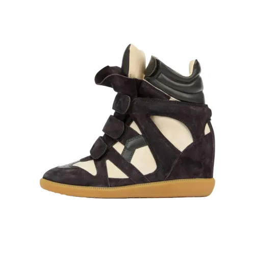 ISABEL MARANT Bekett Повседневный Высокий Топ Темно-умбровый Женский