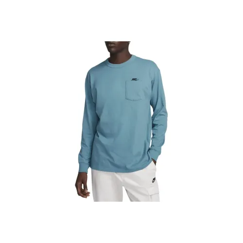 Nike Светло-Синие Мужские Футболки