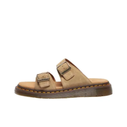 Dr.Martens Устойчивые к истиранию Слипоны Унисекс Коричневый