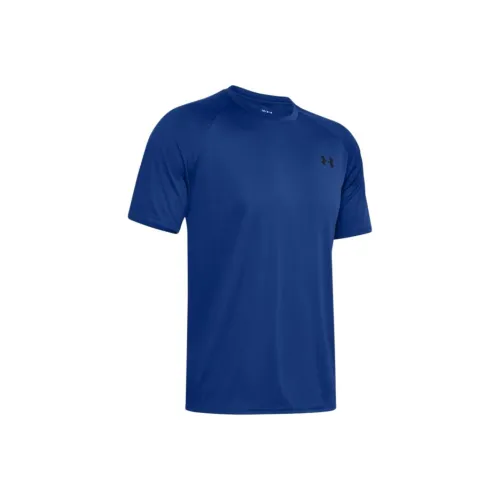 Under Armour Velocity T Shirt Мужской Синий