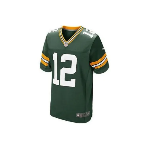 Nike Оливково-зеленые Мужские T-рубашки