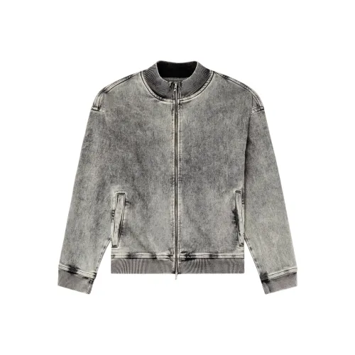 DIESEL Куртки и Пальто Мужской Средний Серый