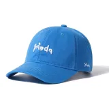 Синий [Панда, вышивка, буква, бейсболка]