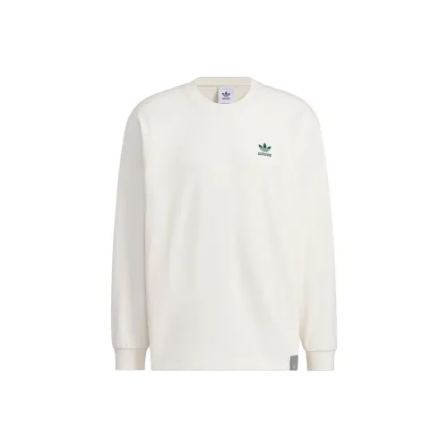 Adidas Originals Т-рубашка с оборванным плечом унисекс розовая белая