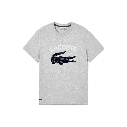 Рубашка T Collaboration LACOSTE Мужская Серебристо-Серый
