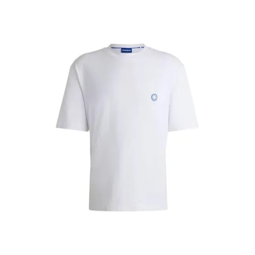 Hugo Boss Белые Мужские T-рубашки