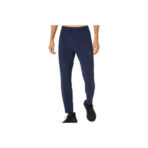 Asics Вязаные тренировочные брюки мужские Midnight