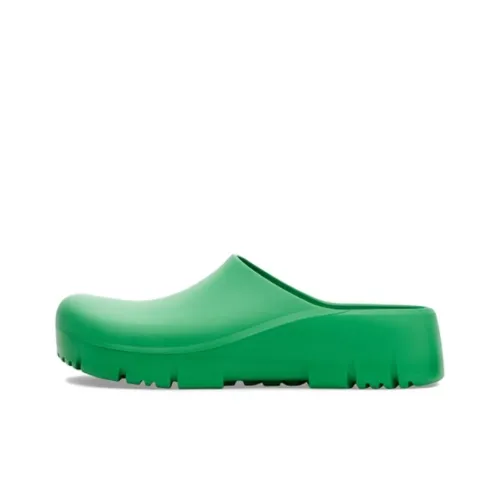 Birkenstock Домашние тапочки устойчивые унисекс зеленые обычный крой свободный