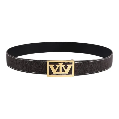 V.V.Brown Ремни из натуральной коровьей кожи мужские ширина 3,7-3,75 см