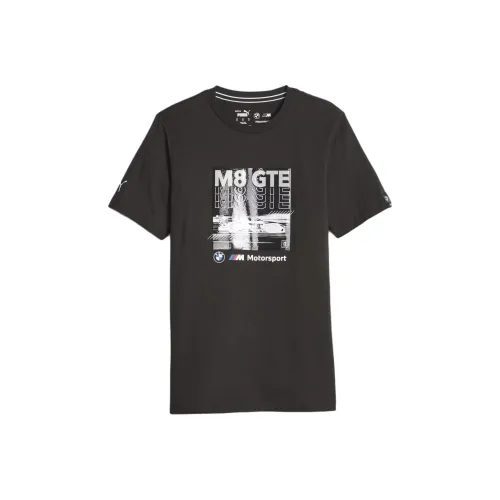 PUMA BMW M Motorsport Черные Мужские T-Рубашки