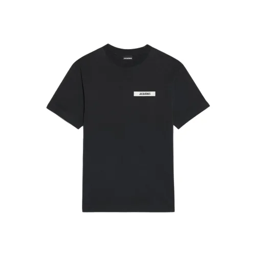 Jacquemus Черные Мужские T-рубашки