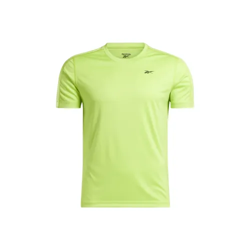 Reebok Training Tech T Shirt Мужская Лазер Зеленый