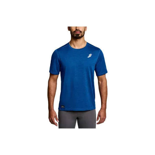 Saucony Stopwatch Graphic T-Shirt Мужская Синие