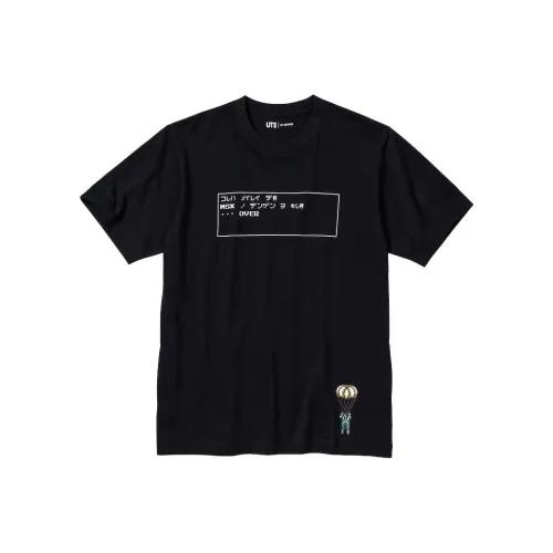 UNIQLO x Metal Gear UNIQLO x Metal Gear Co Бренд T-рубашка унисекс черный