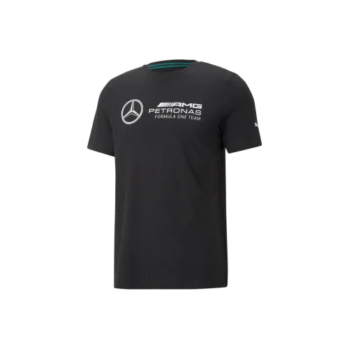 PUMA x Mercedes Benz Mercedes T Рубашка Мужская Черная