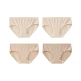 Цветной хлопок Rice 2-Цветной хлопок Коричневый-Кофе (4 упаковки)