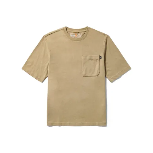 Timberland T-Shirt Мужская Лакрица Желтая