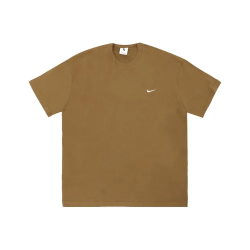 Nike Solo Swoosh T-Shirt Мужская Светло-Коричневая