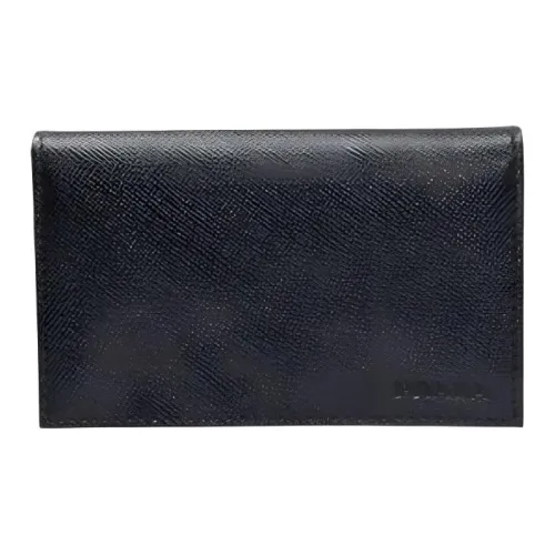 PRADA Saffiano Кошелек из коровьей кожи Мужской Черный