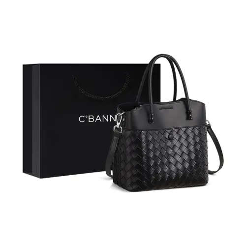 C°BANNER Сумка через плечо из коровьей кожи большая женская черная