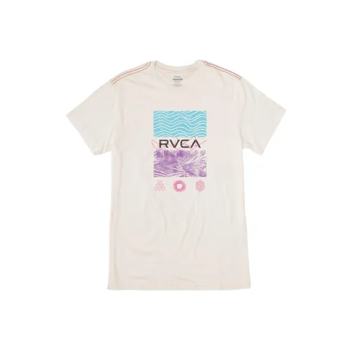 RVCA Винтажный Белый Мужская Футболка