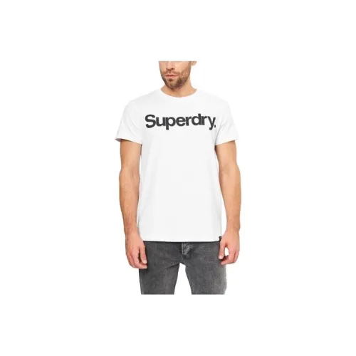 SUPERDRY Белая Мужская Футболка