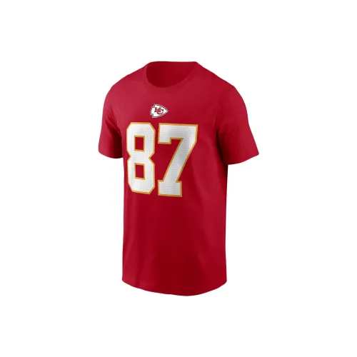 nike Travis Kelce KANSAS CITY Chiefs T-Shirt Мужской Красный