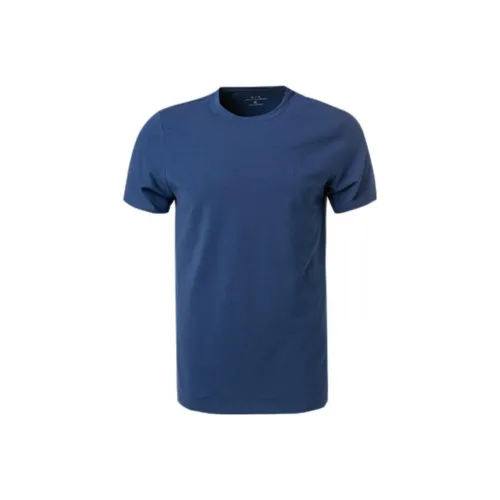 EMPORIO ARMANI FW23 T-Рубашка Мужская Синяя