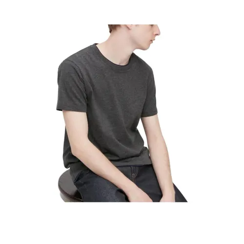 UNIQLO Темно-серые мужские футболки T