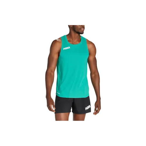 HOKA ONE ONE Зеленый Мужской T-Shirt