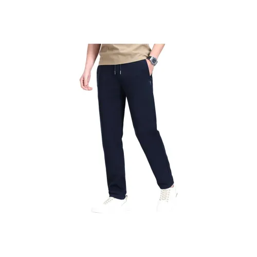 Dance with wolves Вязаные тренировочные брюки мужские темно-синие