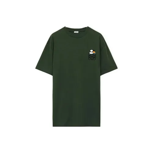 LOEWE Совместное издание Army Green Мужская T-рубашка