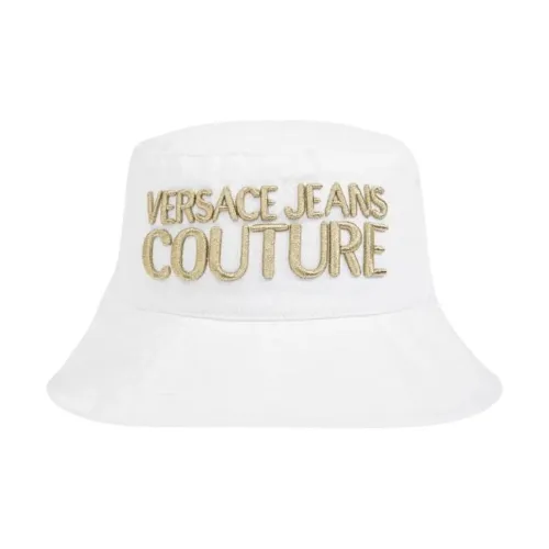 VERSACE JEANS COUTURE Вязаные соломенные шляпы Женские Белые