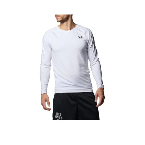 Under Armour UA Термо Шестерня T Рубашка Мужская Белая