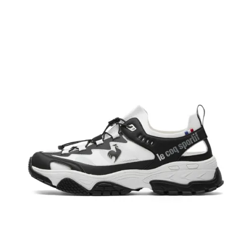 Le Coq Sportif Амортизация Износостойкая Обувь для Trekking Унисекс Черный Белый