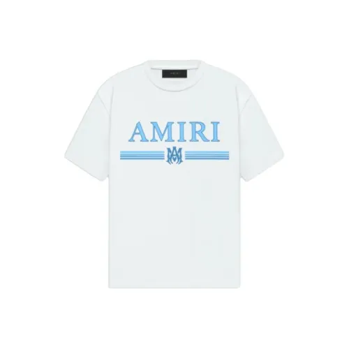 AMIRI SS24 Ma Барная стойка Tee T Рубашка Мужская Белая