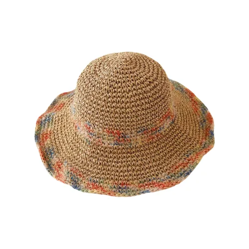 MITHAOL KUSC Соломенная плетеная шляпа-ведро Женская