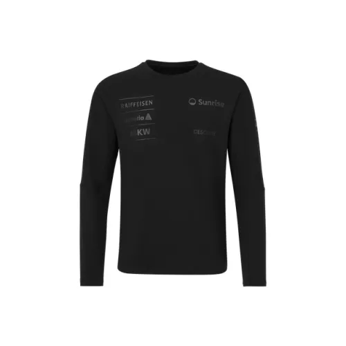 DESCENTE Ski Style T-Shirt Мужской BK Черный
