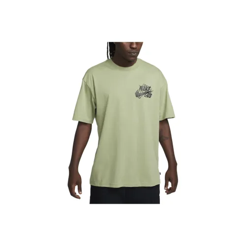 Nike Skate T-Shirt Рубашка T-Shirt Мужская Масляный Зеленый