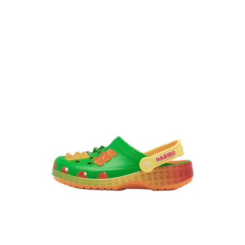 Crocs Classic Clog Детские сандалии Низкий Топ Зеленый Kids